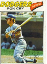 1977 Topps Baseball Cards      050      Ron Cey
